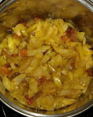 Конфитюр из яблок с корицей