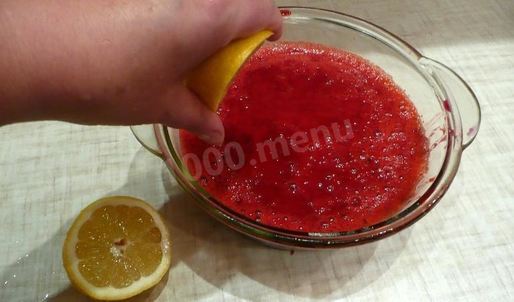 малиновый конфитюр из малины