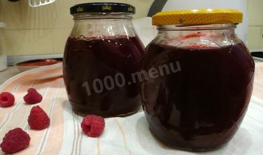 малиновый конфитюр из малины