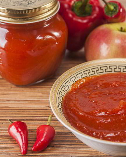 Рецепт острого варенья из яблок и перцев