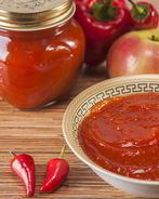 Острое варенье из яблок и перцев