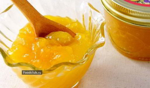персиковый конфитюр