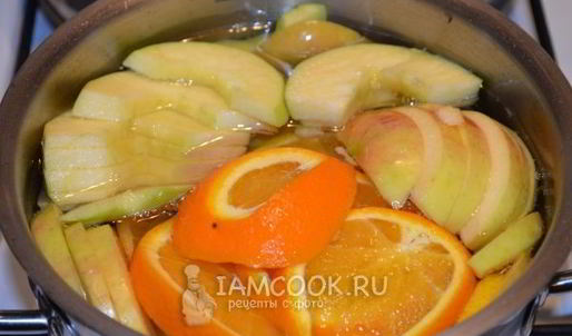 цукаты из цитрусовых и яблочных долек