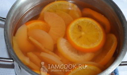 цукаты из цитрусовых и яблочных долек