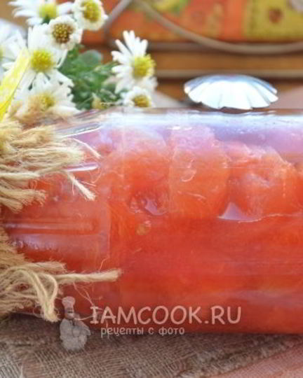 Рецепт варенья из арбуза