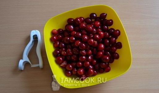 варенье из черешни без косточек с лимоном