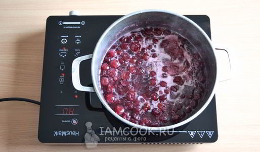 варенье из черешни без косточек с лимоном