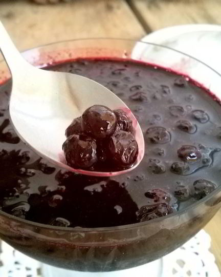 Рецепт варенья из черники без стерилизации