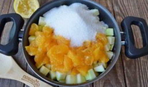 варенье из кабачков с апельсином и лимоном