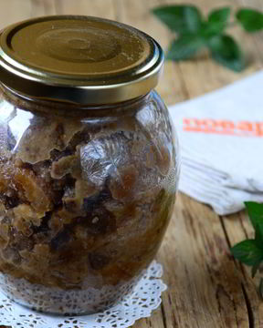 Варенье из кураги с грецким орехом