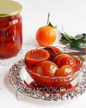 Варенье из мандаринов с кожурой