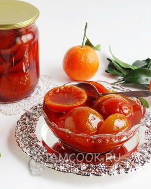 Варенье из мандаринов с кожурой