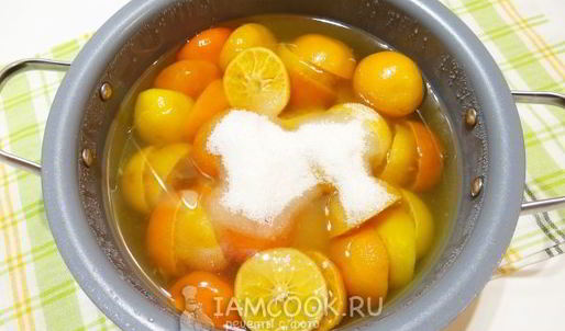варенье из мандаринов с кожурой