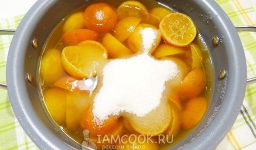 варенье из мандаринов с кожурой