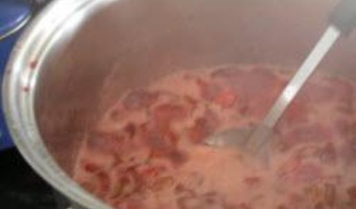 варенье из ревеня и малины