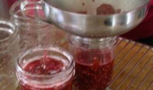 варенье из ревеня и малины