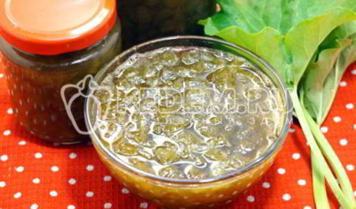 варенье из ревеня