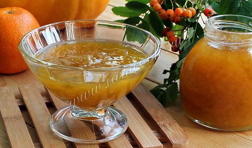 варенье из тыквы с апельсином