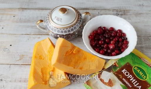 варенье из тыквы с клюквой