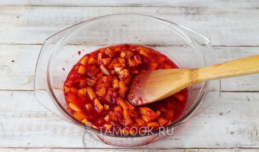 варенье из тыквы с клюквой