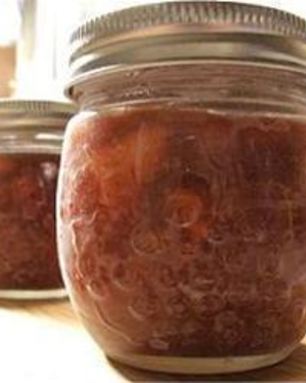 Варенье из яблок и ревеня с пектином