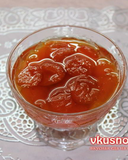 Рецепт варенья из жерделы