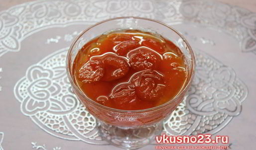 варенье из жерделы