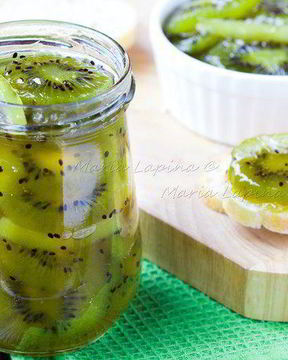 Варенье с киви и лимоном