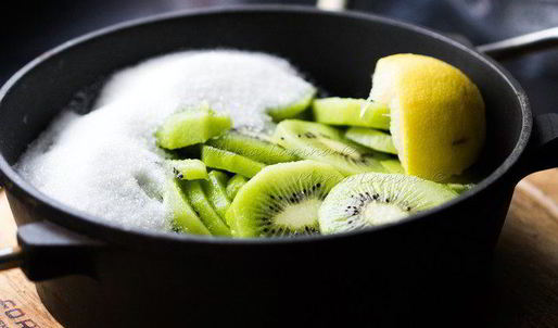 варенье с киви и лимоном