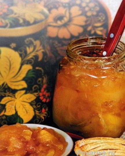 Рецепт варенья-желе из яблок