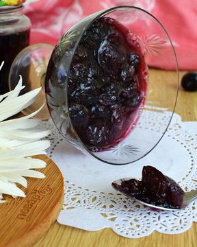 Вишневое варенье с желатином