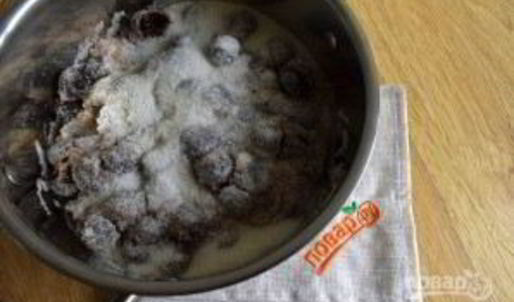 вишневое варенье с желатином