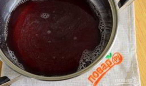 вишневое варенье с желатином