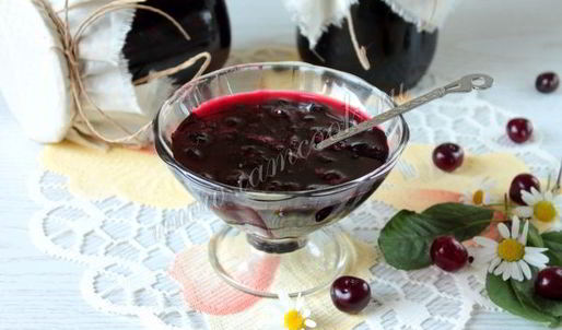 вишневое варенье в мультиварке