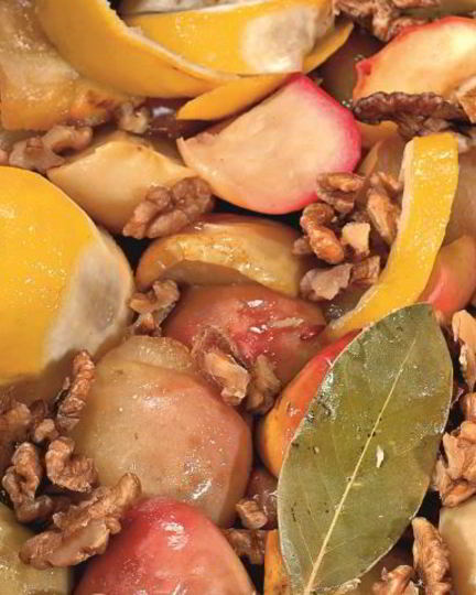 Рецепт яблочного варенья с грецкими орехами