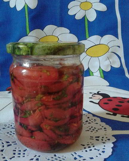 Рецепт вяленых помидорчиков