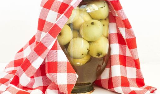 яблоки белый налив на зиму