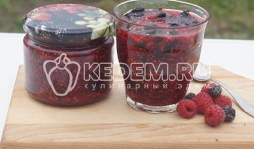 ягоды протертые с сахаром