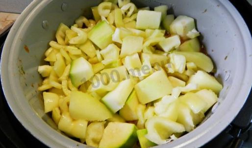 юрча из кабачков в мультиварке на зиму