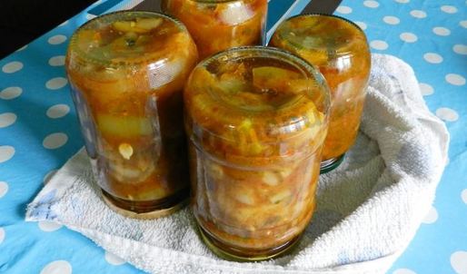 юрча из кабачков в мультиварке на зиму