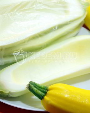 Заморозка кабачков Лодочки