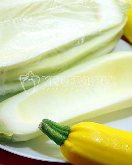 Рецепт заморозки кабачков лодочки