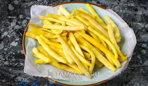 заморозка стручковой фасоли на зиму