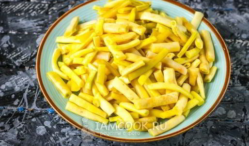 заморозка стручковой фасоли на зиму