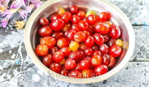 заморозка винограда на зиму