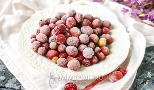 заморозка винограда на зиму