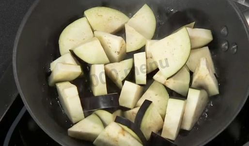 жареные баклажаны на зиму с чесноком и помидорами