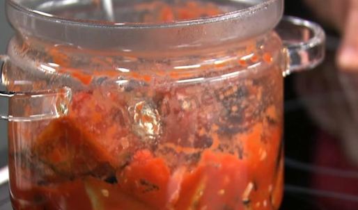 жареные баклажаны на зиму с чесноком и помидорами