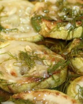 Жареные кабачки на зиму