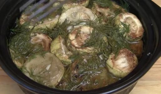жареные кабачки на зиму